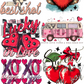 Valentine's Day ; premade gang sheet 22x60