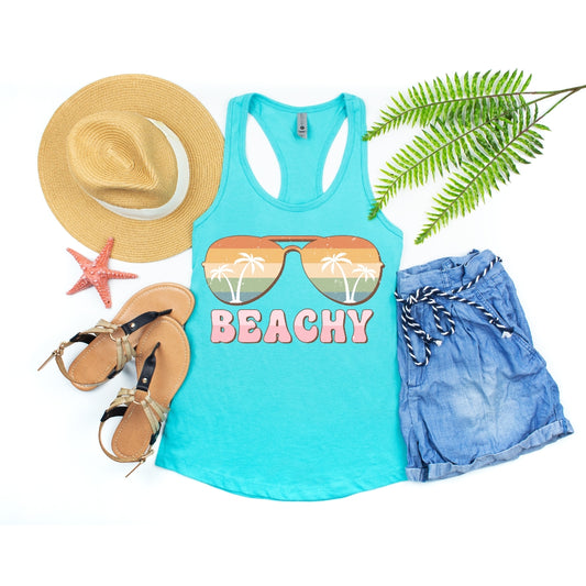 Beachy with sunglasses BOHO SUMMER DROP / DTF TRANSFER ONLY