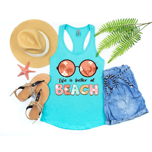 Life is better at the beach #3 BOHO SUMMER DROP / DTF TRANSFER ONLY