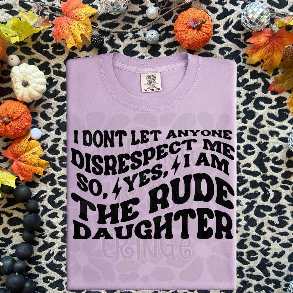 The rude daughter : DIGITAL DOWNLOAD PNG