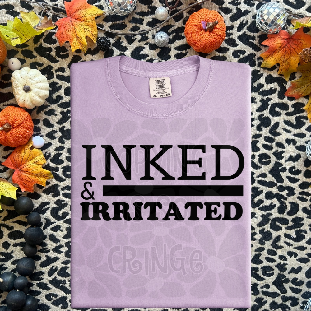 Inked & irritated : DIGITAL DOWNLOAD PNG