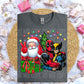 SANTA CLAUS Cartoon characters - DTF TRANSFER (FDC)