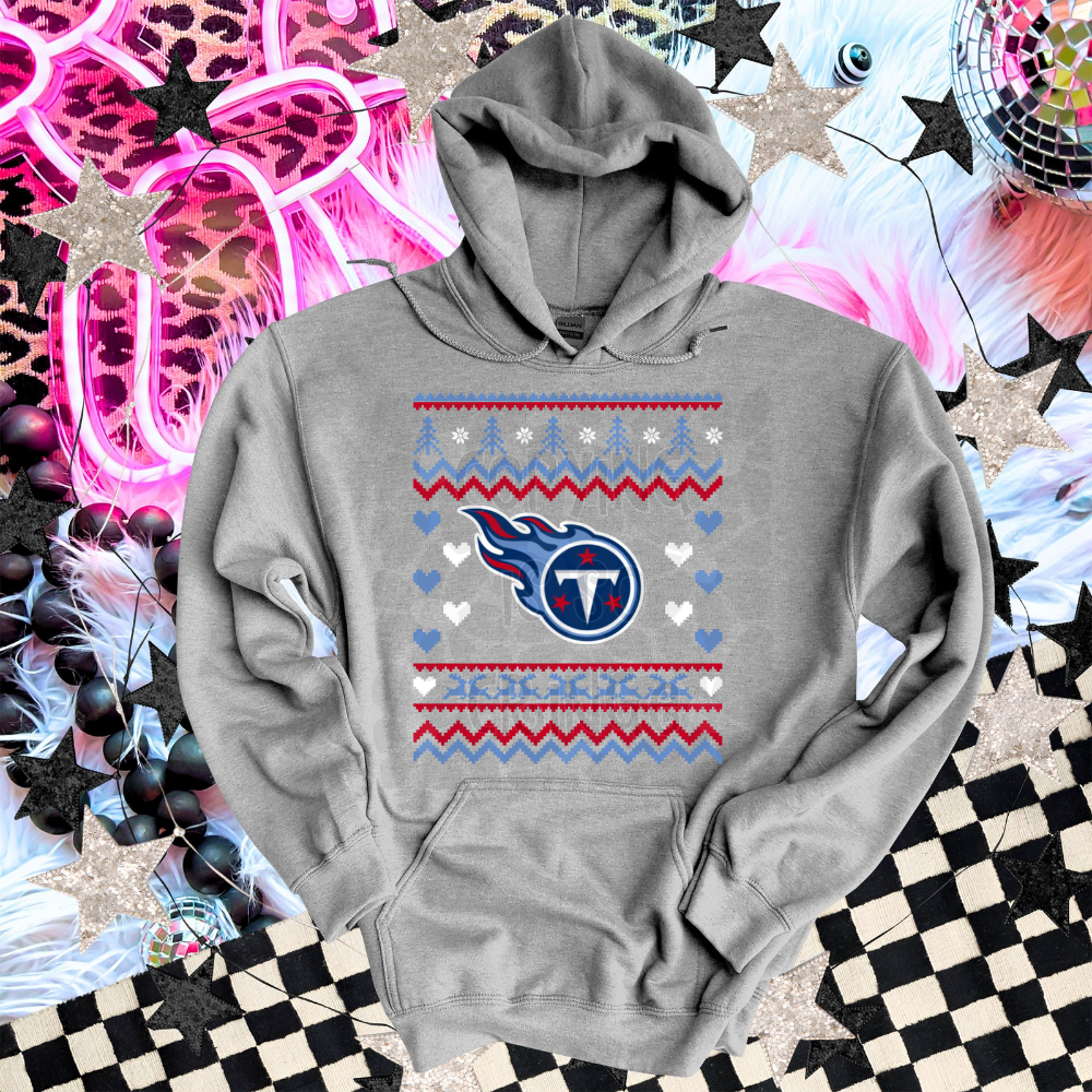 Titans - DTF TRANSFER (ugly xmas sweater mascot football)