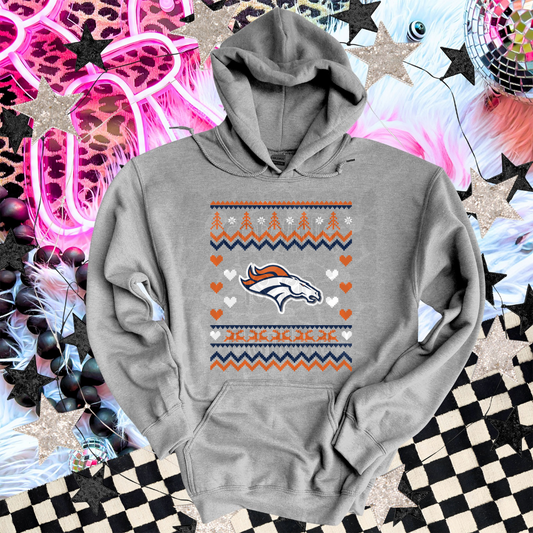 Chargers #1 - DTF TRANSFER (ugly xmas sweater mascot football)