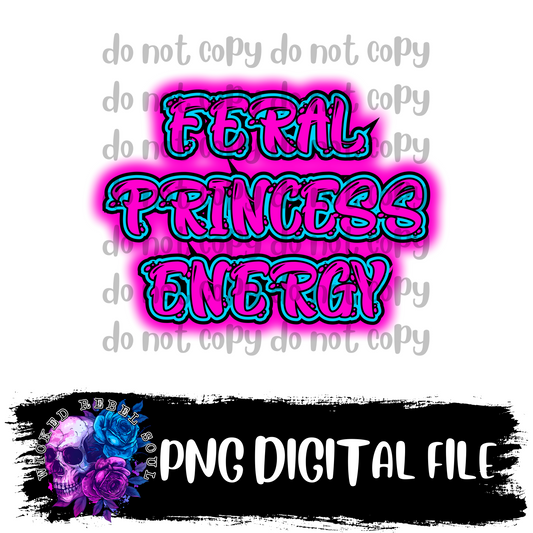 Feral Princess Energy : DIGITAL DOWNLOAD PNG