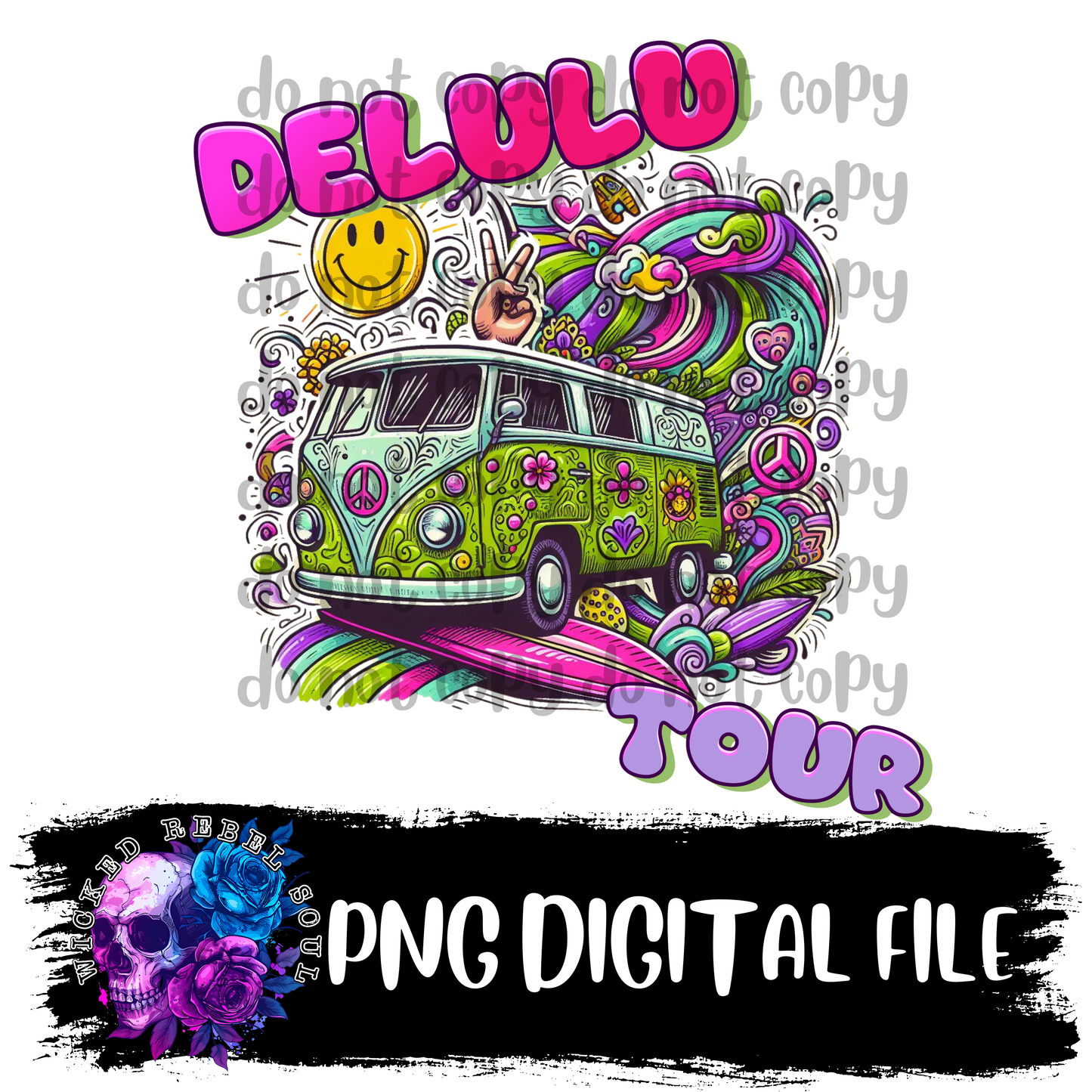 Delulu Tour : DIGITAL DOWNLOAD PNG