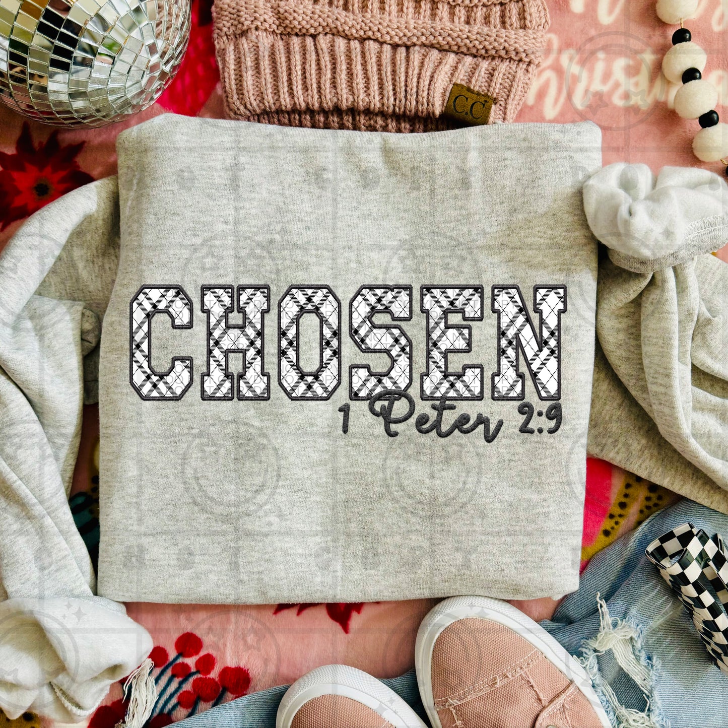 Chosen, 1 Peter 2:9- DTF TRANSFER (HWD/J25)