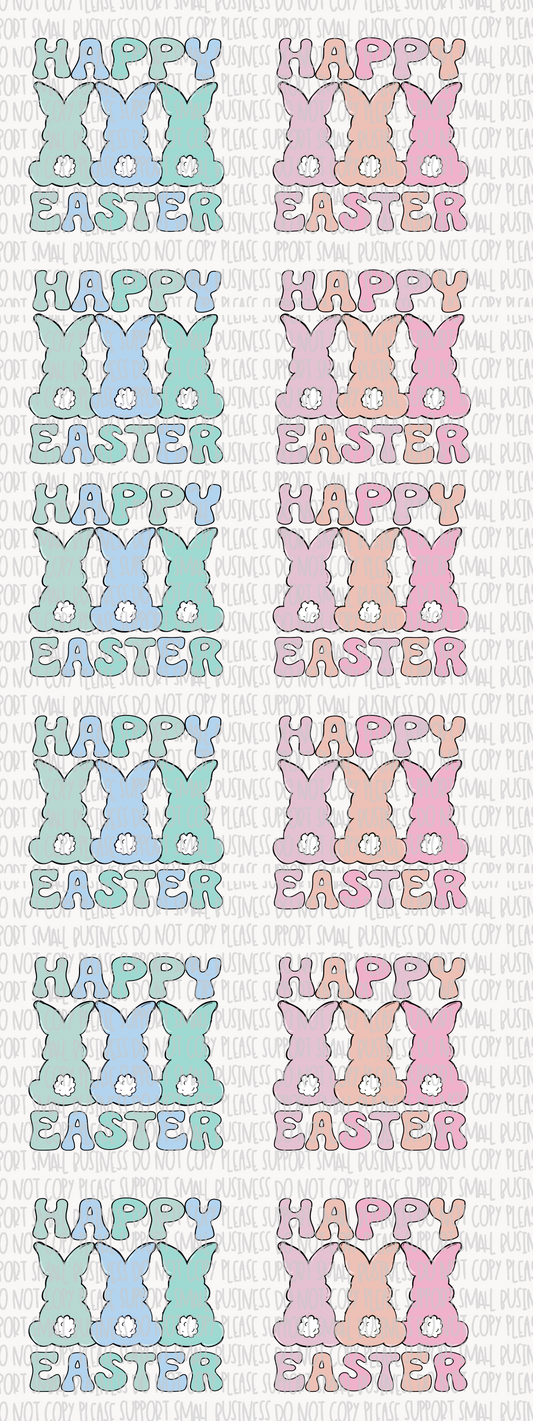 Happy Easter - YOUTH SIZE; premade gang sheet