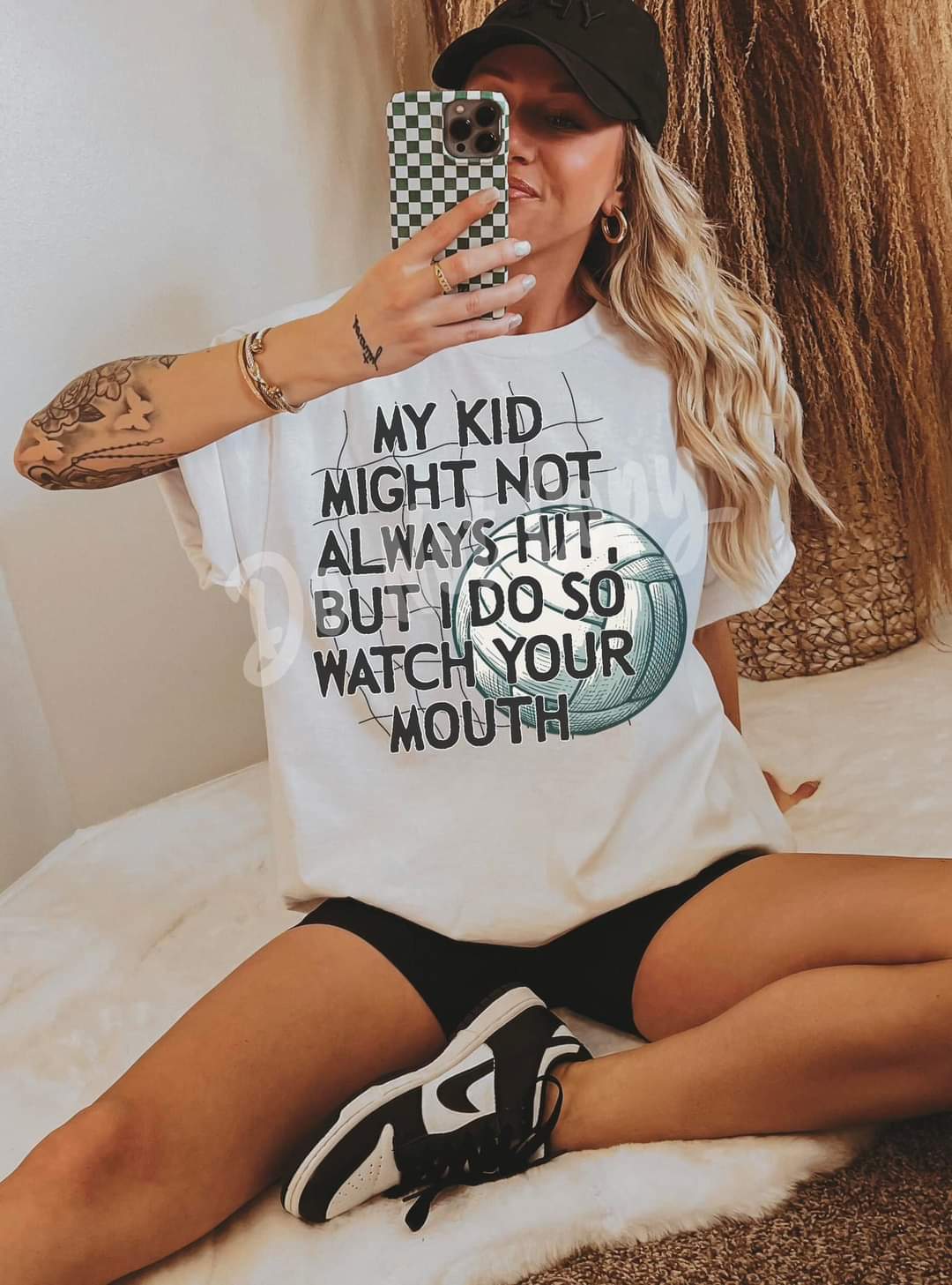 Volleyball my KID / WATCH YOUR MOUTH - DTF TRANSFER (RTD)