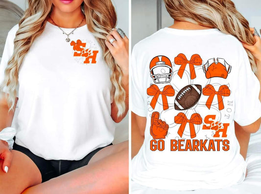 Bearkats - DTF TRANSFER - Sports Bows drop (FDC)