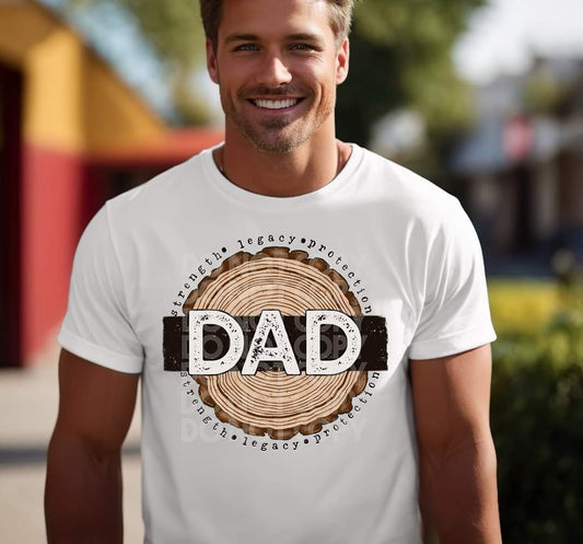 Dad strength, legacy, protection - DTF TRANSFER (TED)