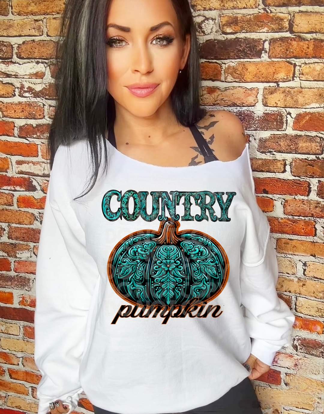 Country pumpkin - DTF TRANSFER (DDV)