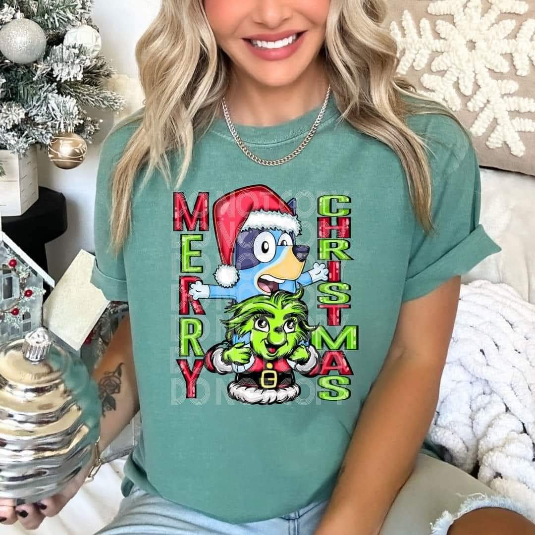 Merry Christmas w/ Grouch - Blue Hallothankmas Collab - RHD/SSDD