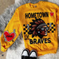 Hometown sports mascot football team w/ or w/o sleeves - DTF TRANSFER - (VDS)