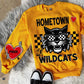 Hometown sports mascot football team w/ or w/o sleeves - DTF TRANSFER - (VDS)