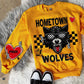 Hometown sports mascot football team w/ or w/o sleeves - DTF TRANSFER - (VDS)