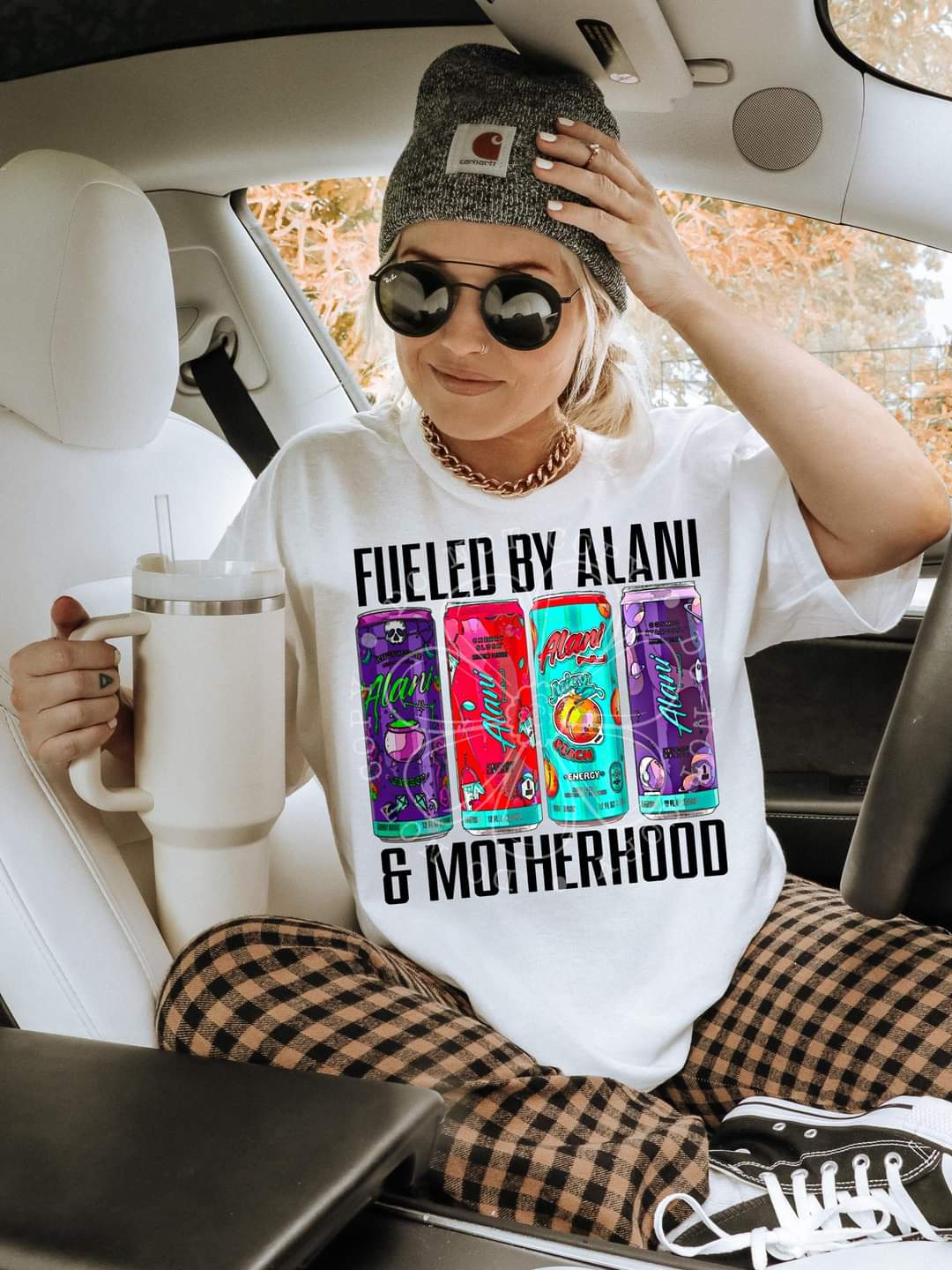 Fueled by A & motherhood - DTF TRANSFER (LDC A24)