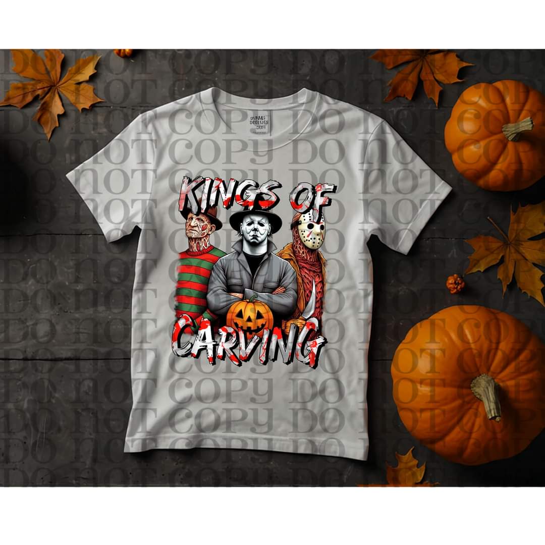 Kings of carving - DTF TRANSFER (Thanksgiving Horror Collab DDV/WCD)