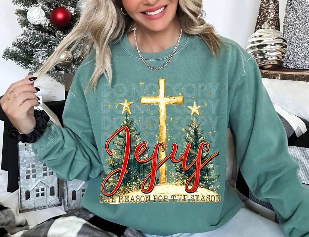 Jesus the reason for the season - DTF TRANSFER (PHDC N24)