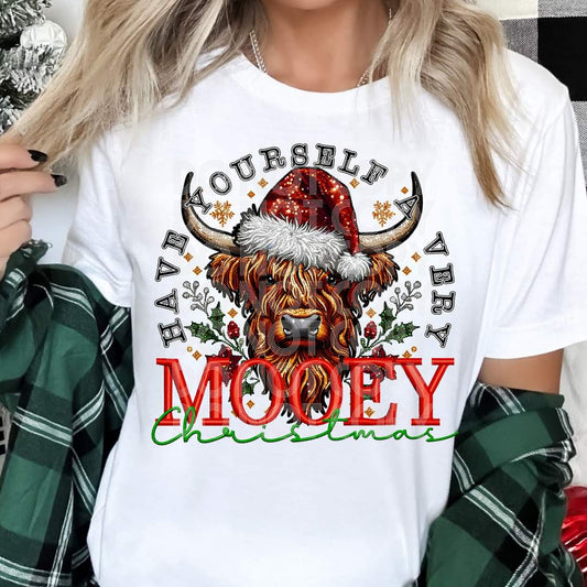 Mooey Christmas cow - DTF TRANSFER (PHDC N24)