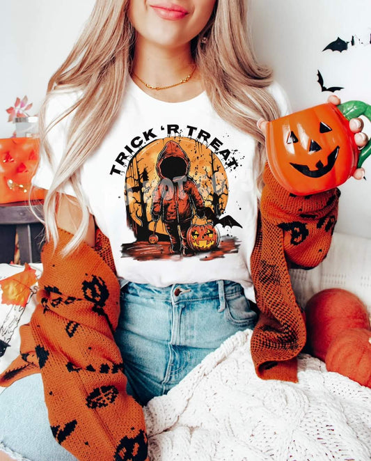 Trick R Treat ORANGE - DTF TRANSFER ONLY (RTD)