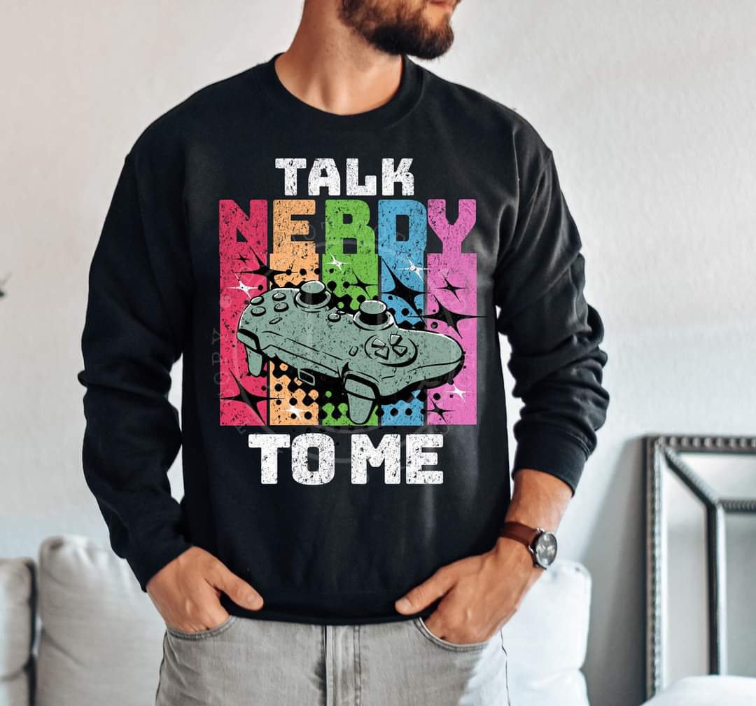 Talk nerdy to me-DTF TRANSFER (LDC F24)