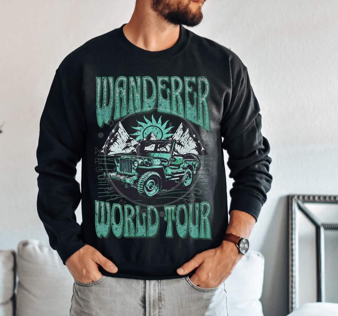 Wanderer World Tour-DTF TRANSFER (LDC F24)