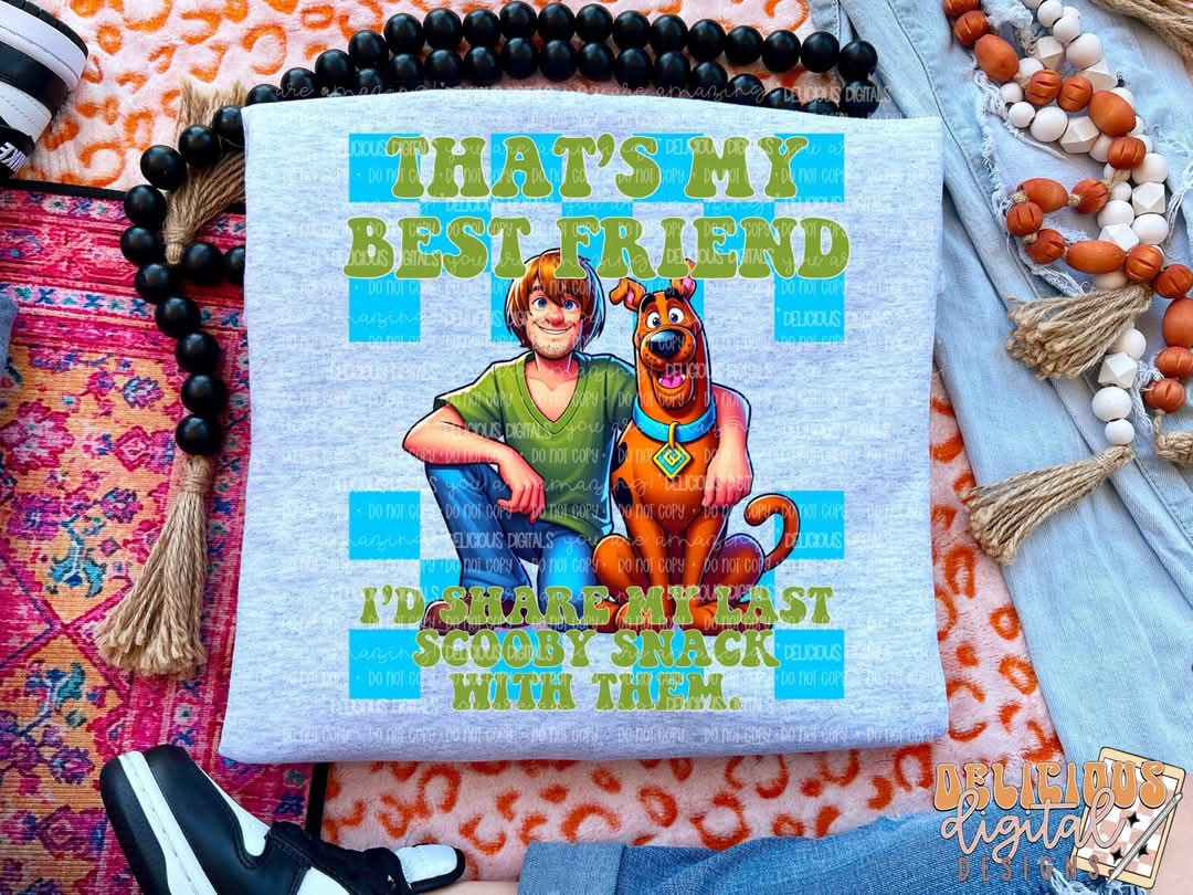 Ruh roh BFF-DTF TRANSFER (DDD/ Best Friends Bundle)