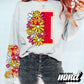 Iowa State - DTF TRANSFER (floral letters & skellies & sleeves MMD)