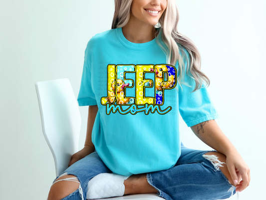 Jeep Mom - DTF TRANSFER (CST & TED JEEP COLLAB)