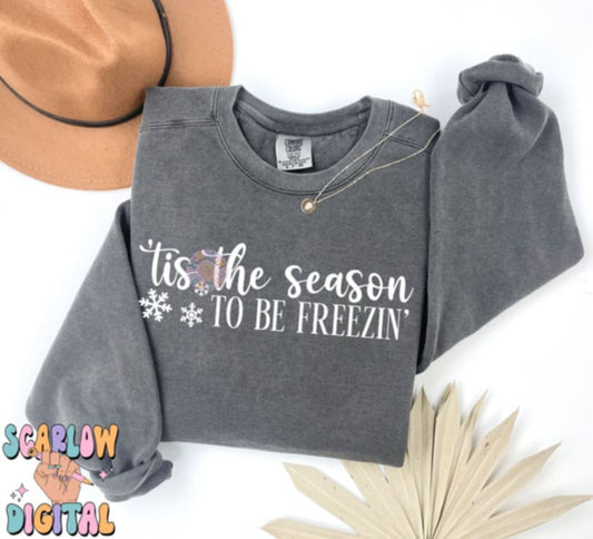 Tie the season to be freezin - DTF TRANSFER (Scarlow)