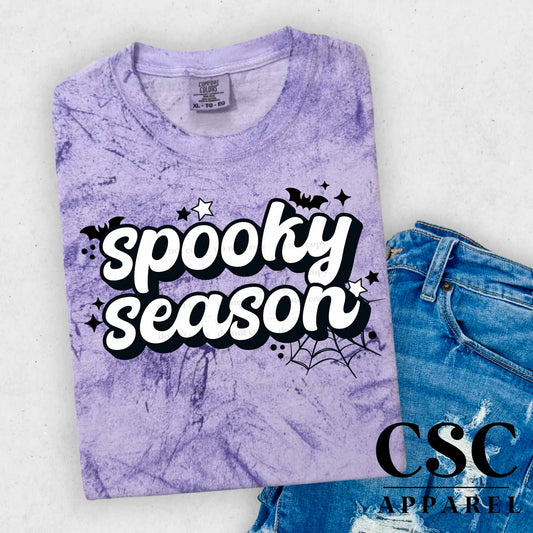 Spooky Season white - DTF TRANSFER (CSC.)