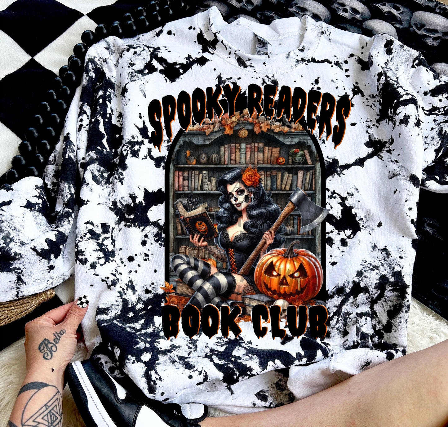 Spooky readers book club- DTF TRANSFER (EDD)