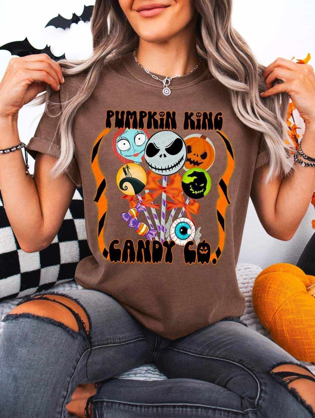 Pumpkin King Candy Co NBC - DTF TRANSFER (DDD)