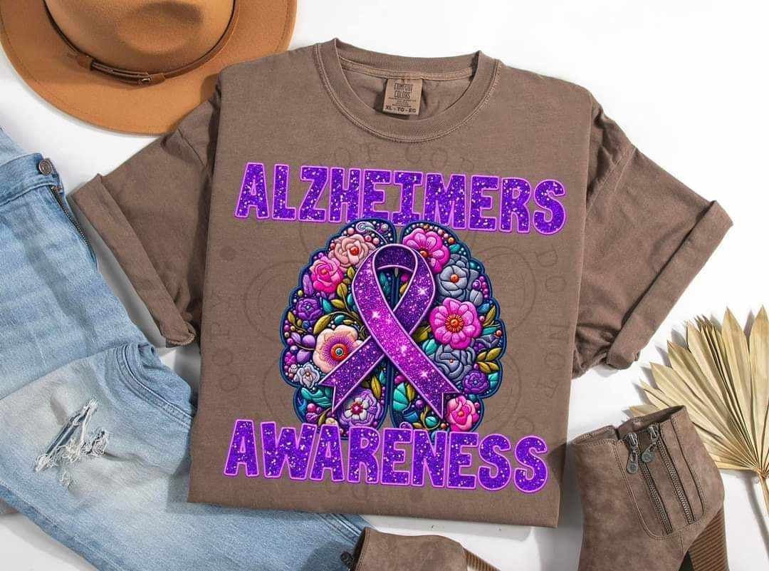 Alzheimer’s Awareness - DTF TRANSFER (DDD)