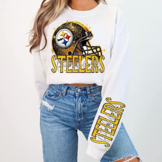 Steelers w/ or w/o sleeves - DTF TRANSFER - (VDS)