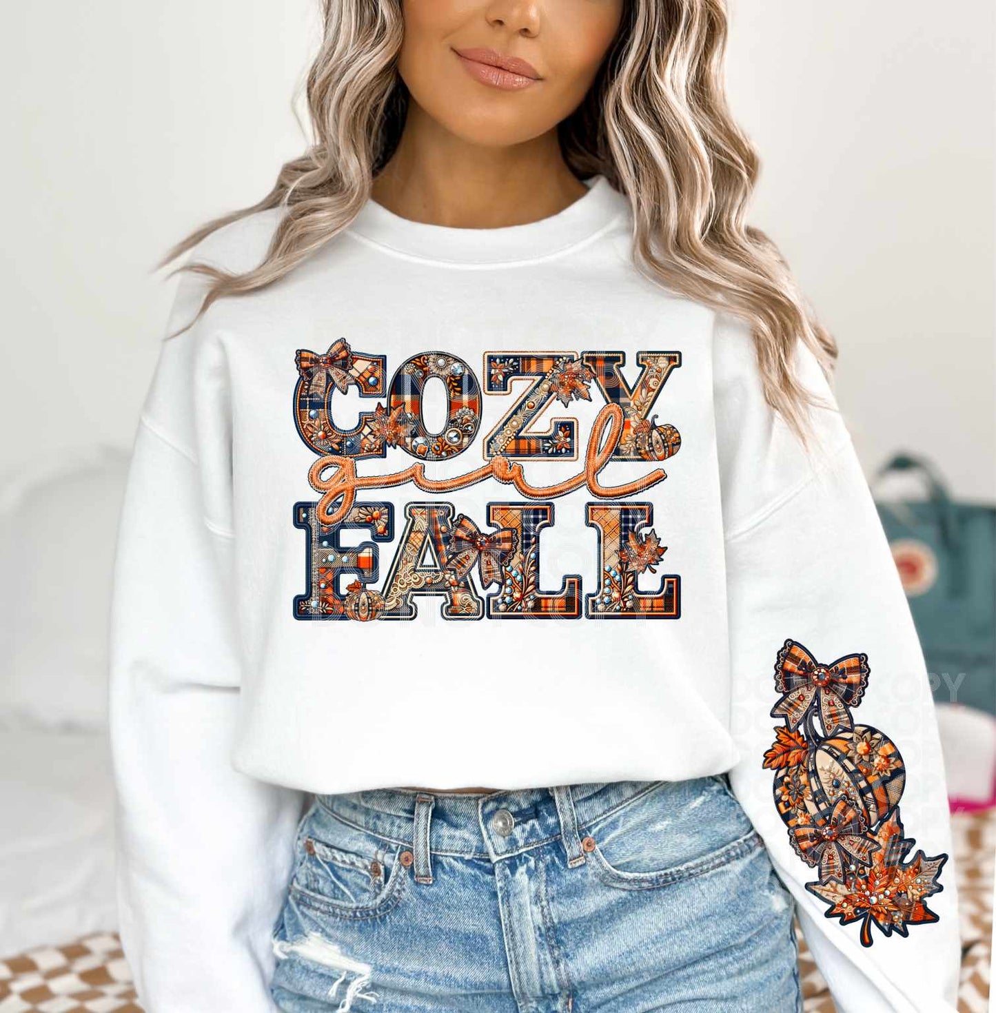 Cozy girl fall - DTF TRANSFER (TED)