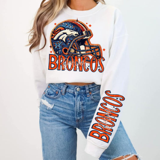 Broncos w/ or w/o sleeves - DTF TRANSFER - (VDS)