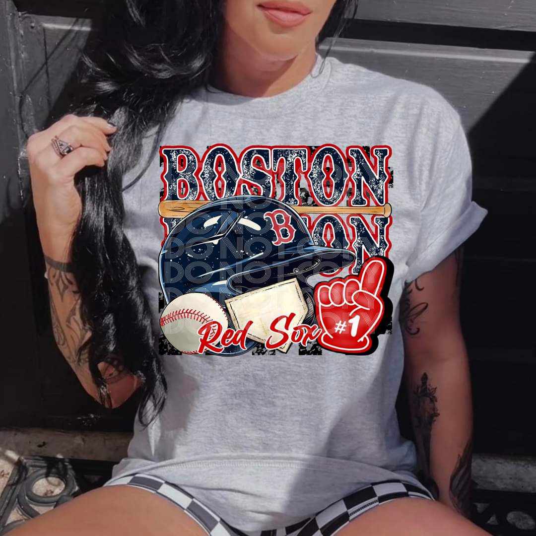 Boston Baseball - DTF TRANSFER (RHD)