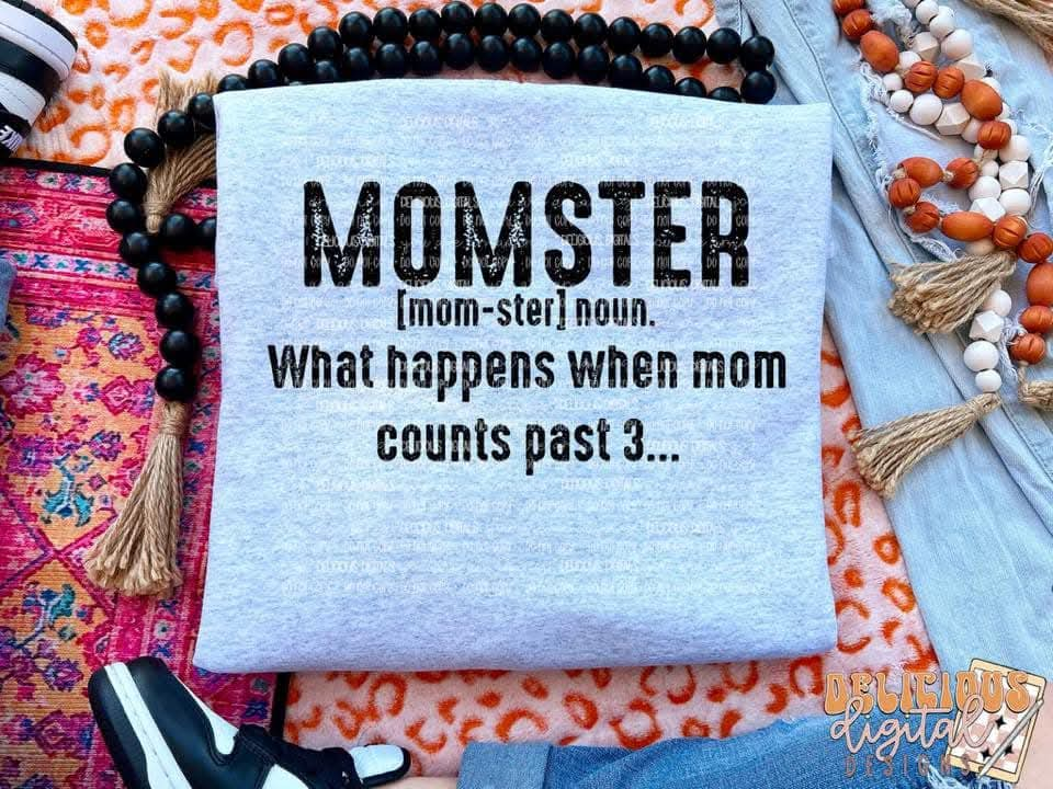 Momster-DTF TRANSFER (DDD/Mar24)