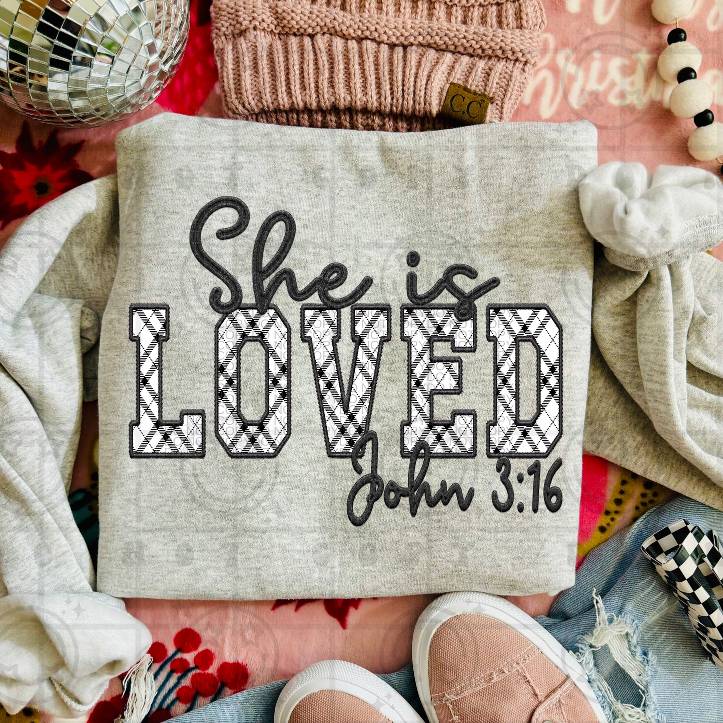 She is loved, John 3:16-DTF TRANSFER (HWD/J25)