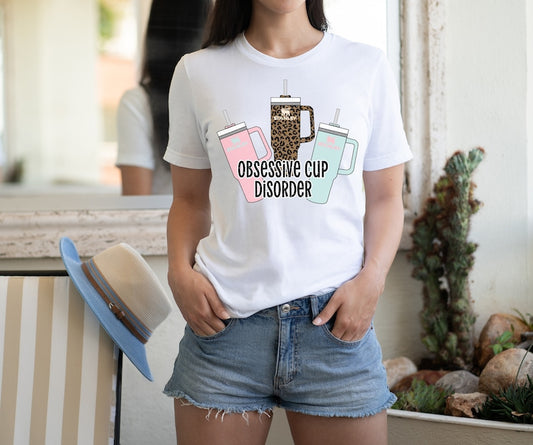 Obsessive Cup Disorder - DTF TRANSFER ONLY