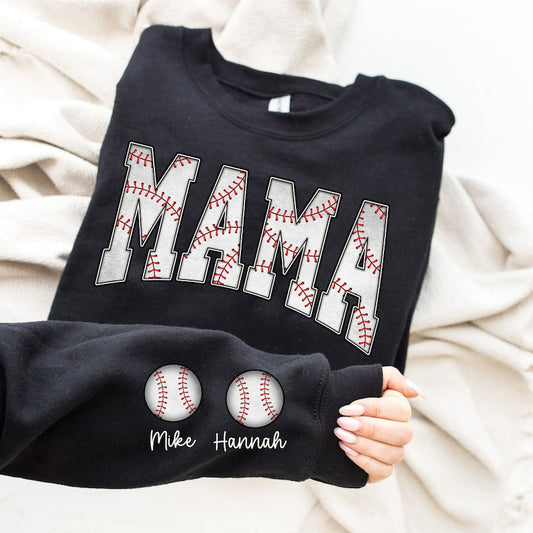 Mama distressed baseball design - DTF TRANSFER