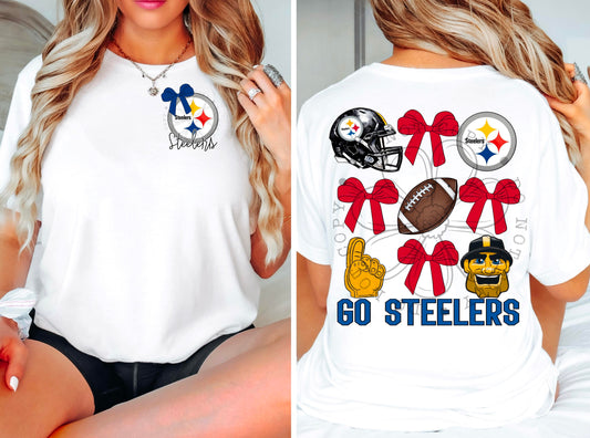 Steelers - DTF TRANSFER - Sports Bows drop (FDC)