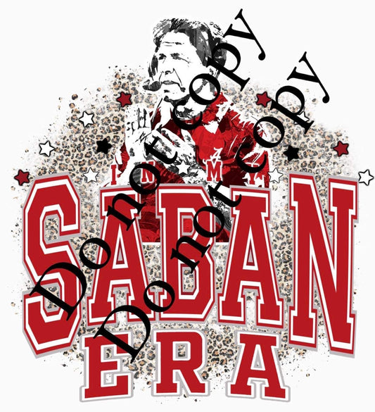 Saban Era - DTF TRANSFER (SSDD)