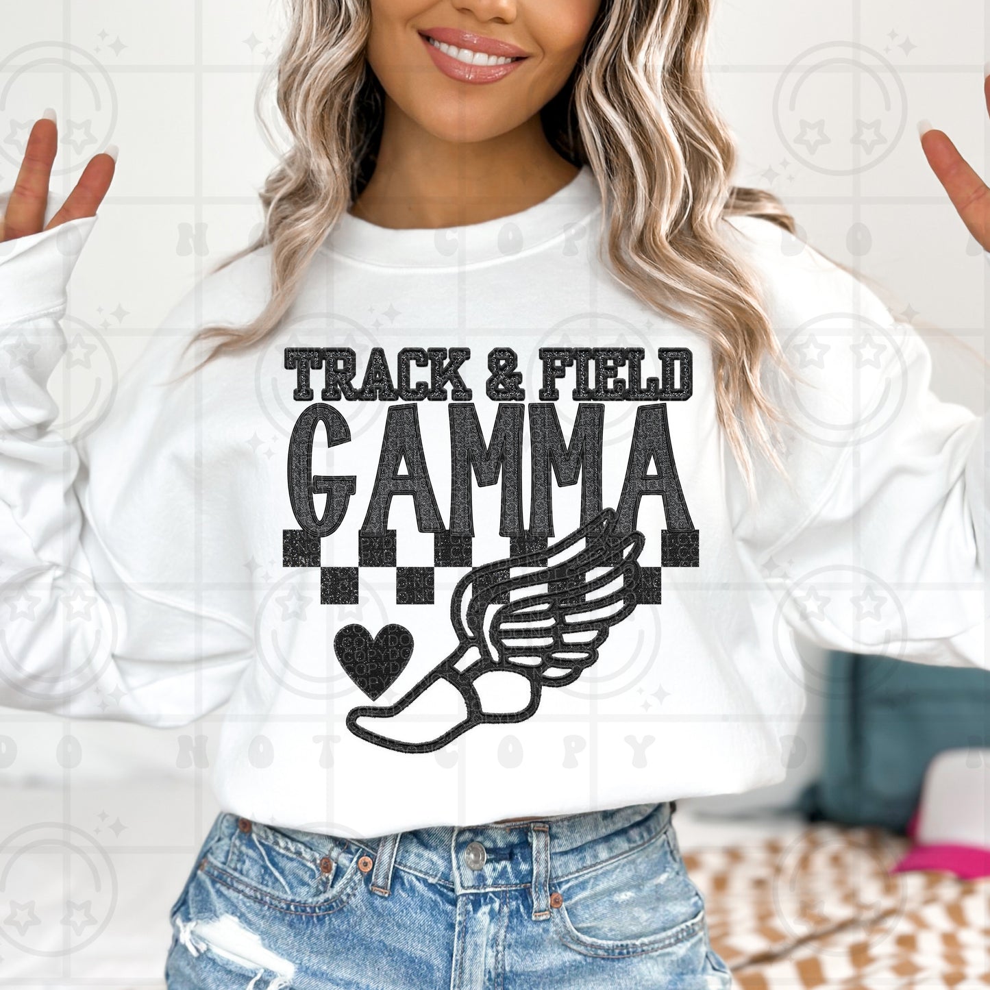 Track and field Gamma-DTF TRANSFER (HWD/F25)