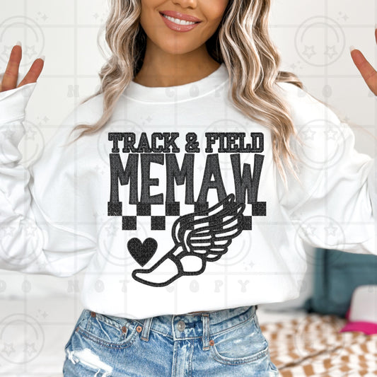 Track and field Memaw-DTF TRANSFER (HWD/F25)