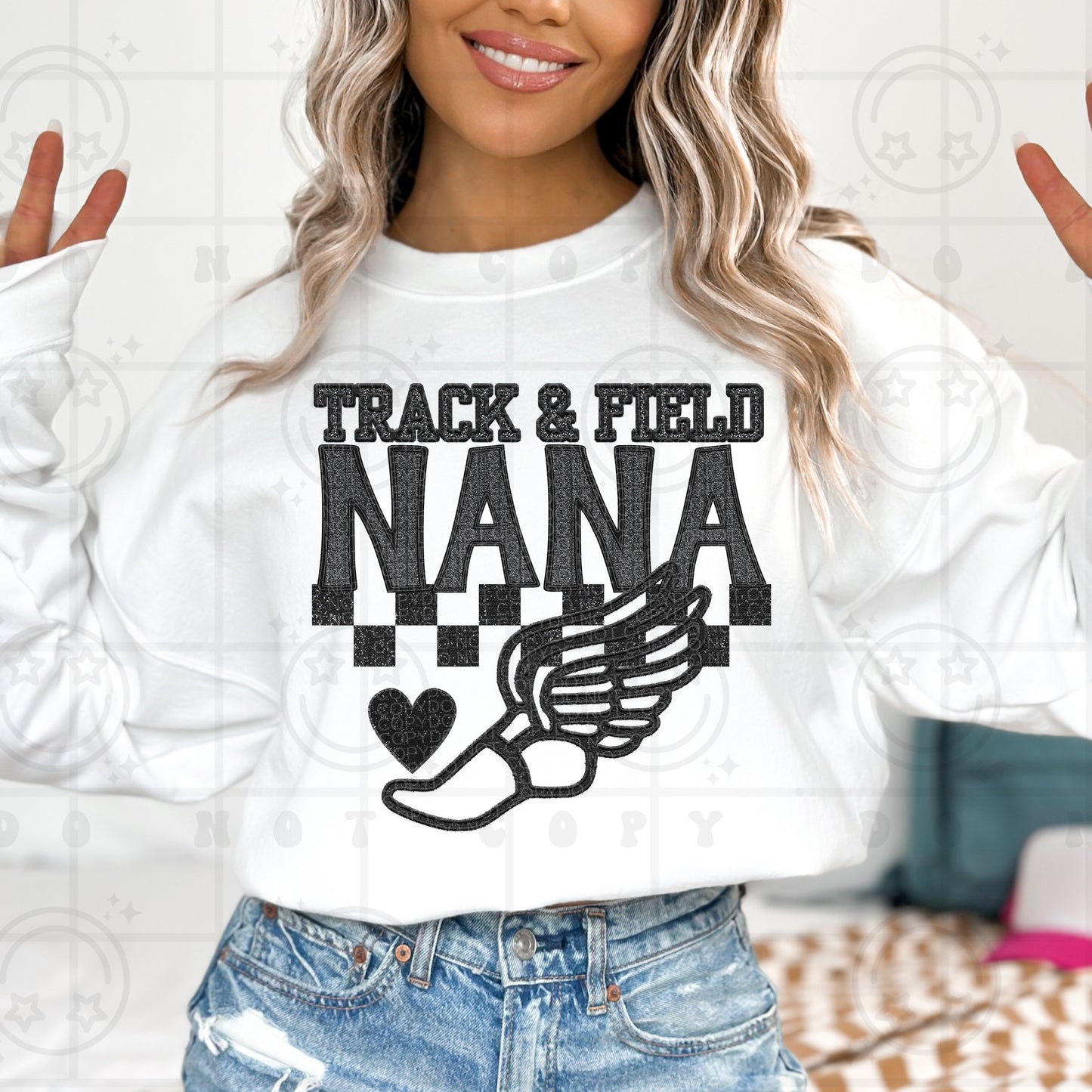 Track and field Nana-DTF TRANSFER (HWD/F25)