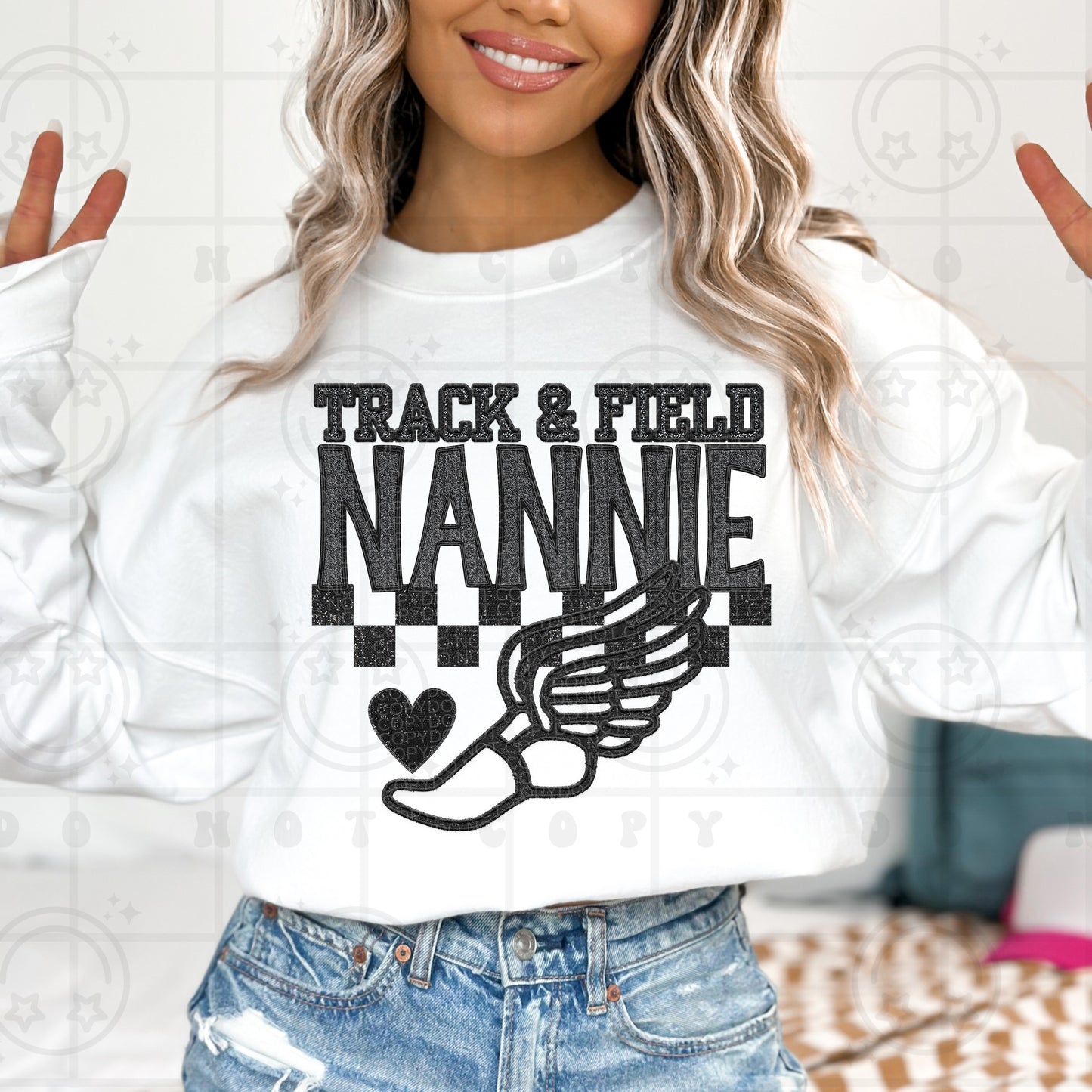 Track and field Nannie-DTF TRANSFER (HWD/F25)