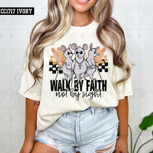 Walk by faith-DTF TRANSFER (HWD/F25)